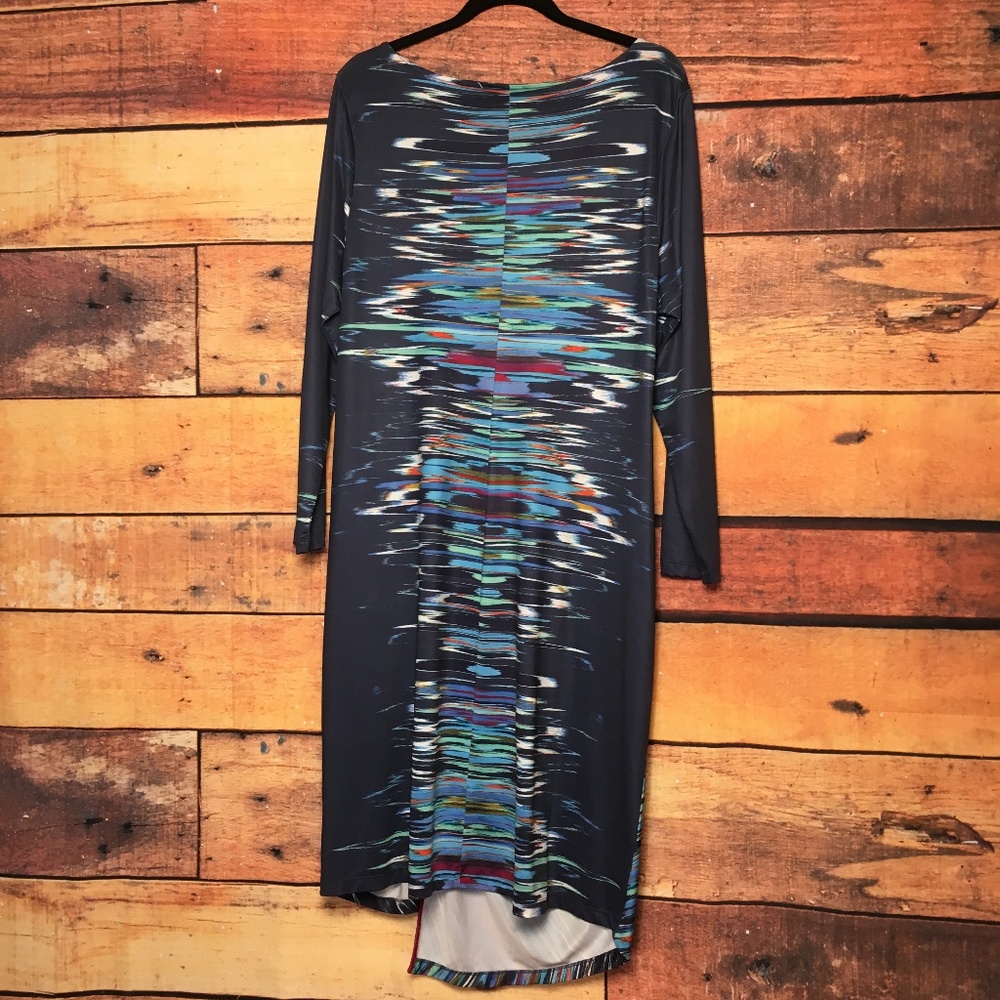 Sexy Asymmetrical Isabel + Alice Dress 1X - Picture 2 of 4